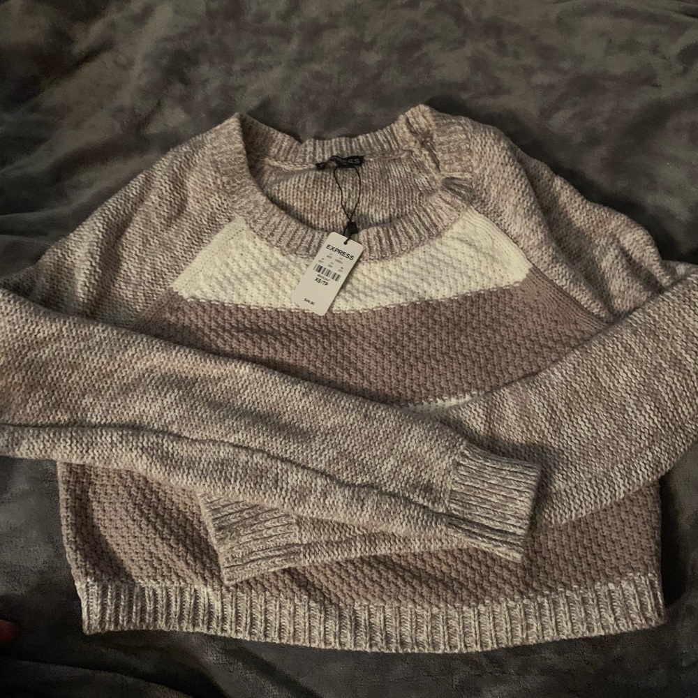 Crop sweater NWT